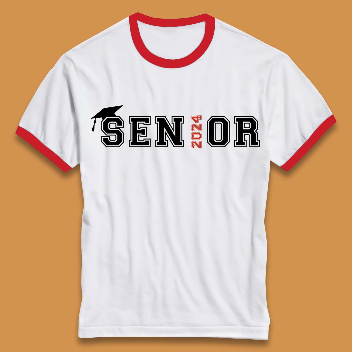 Senior 2024 Ringer T-Shirt