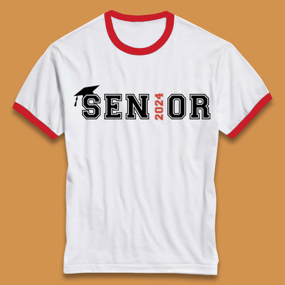 Senior 2024 Ringer T-Shirt