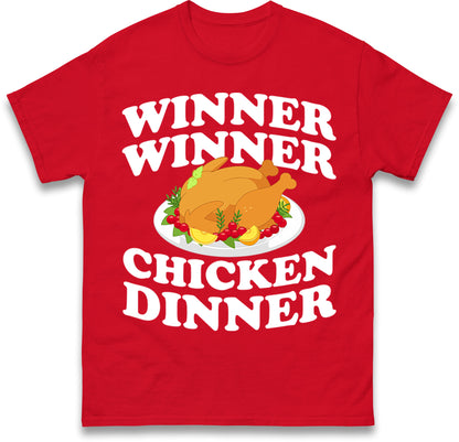 Chicken Dinner Pubg T Shirt