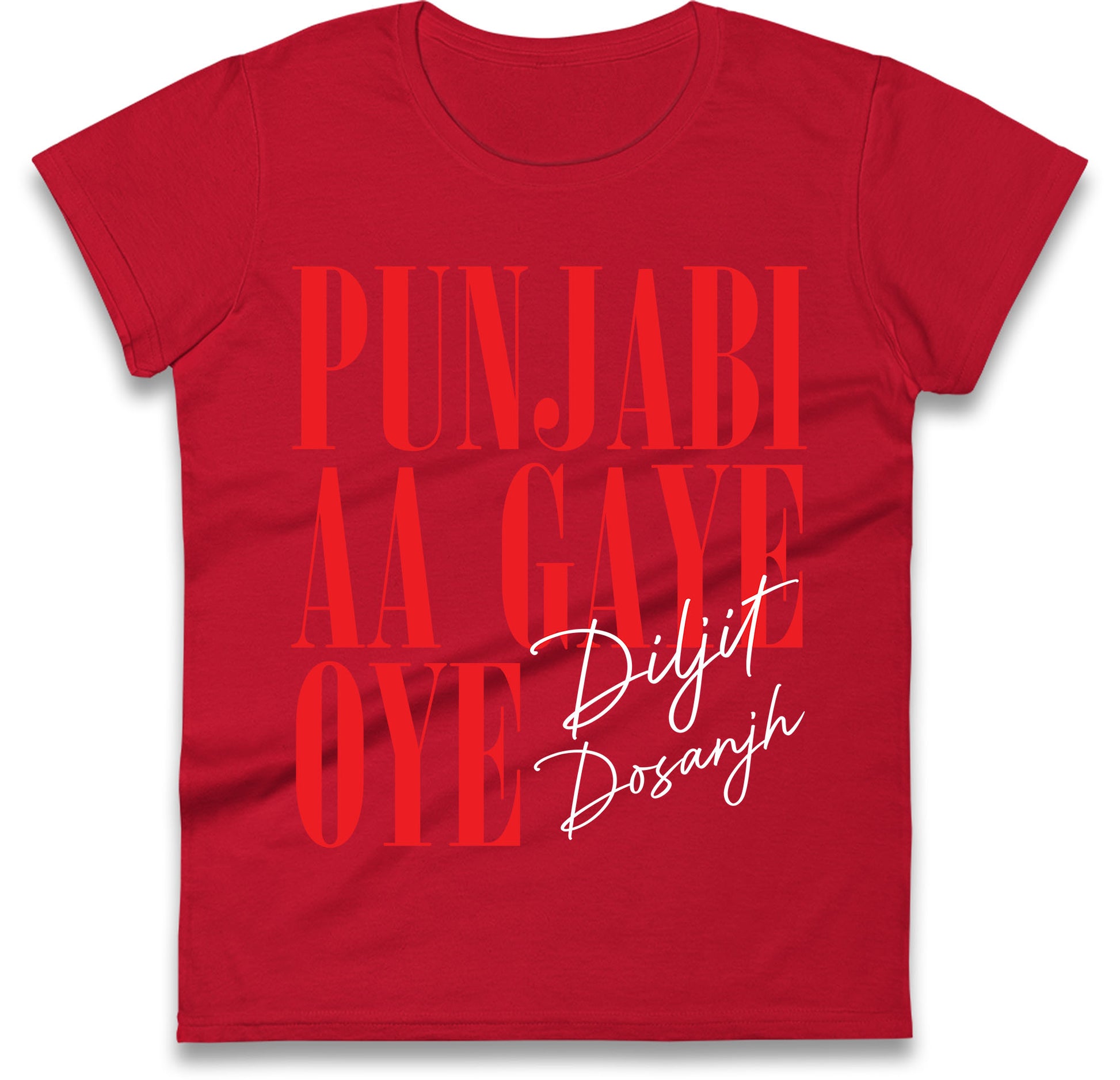 Diljit Dosanjh Ladies T Shirt