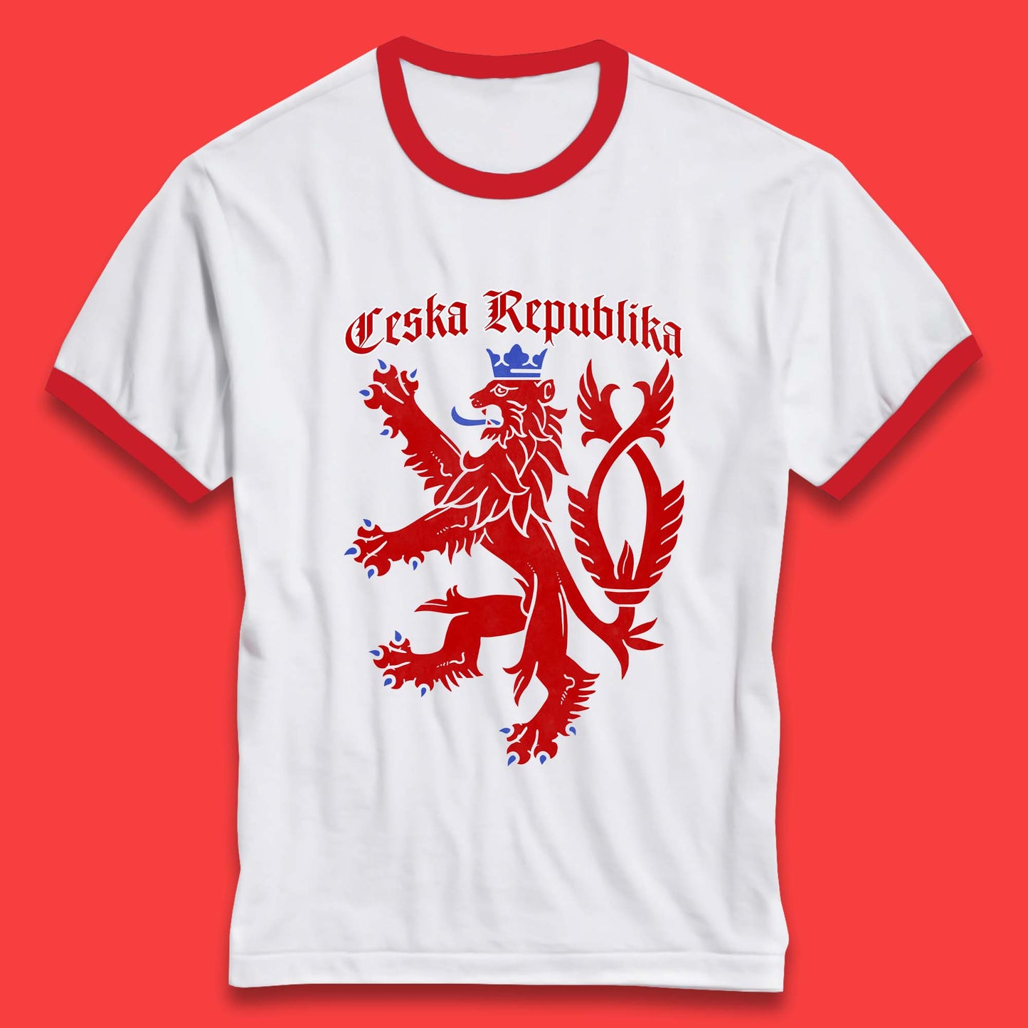 Ceska Republika Ringer T-Shirt