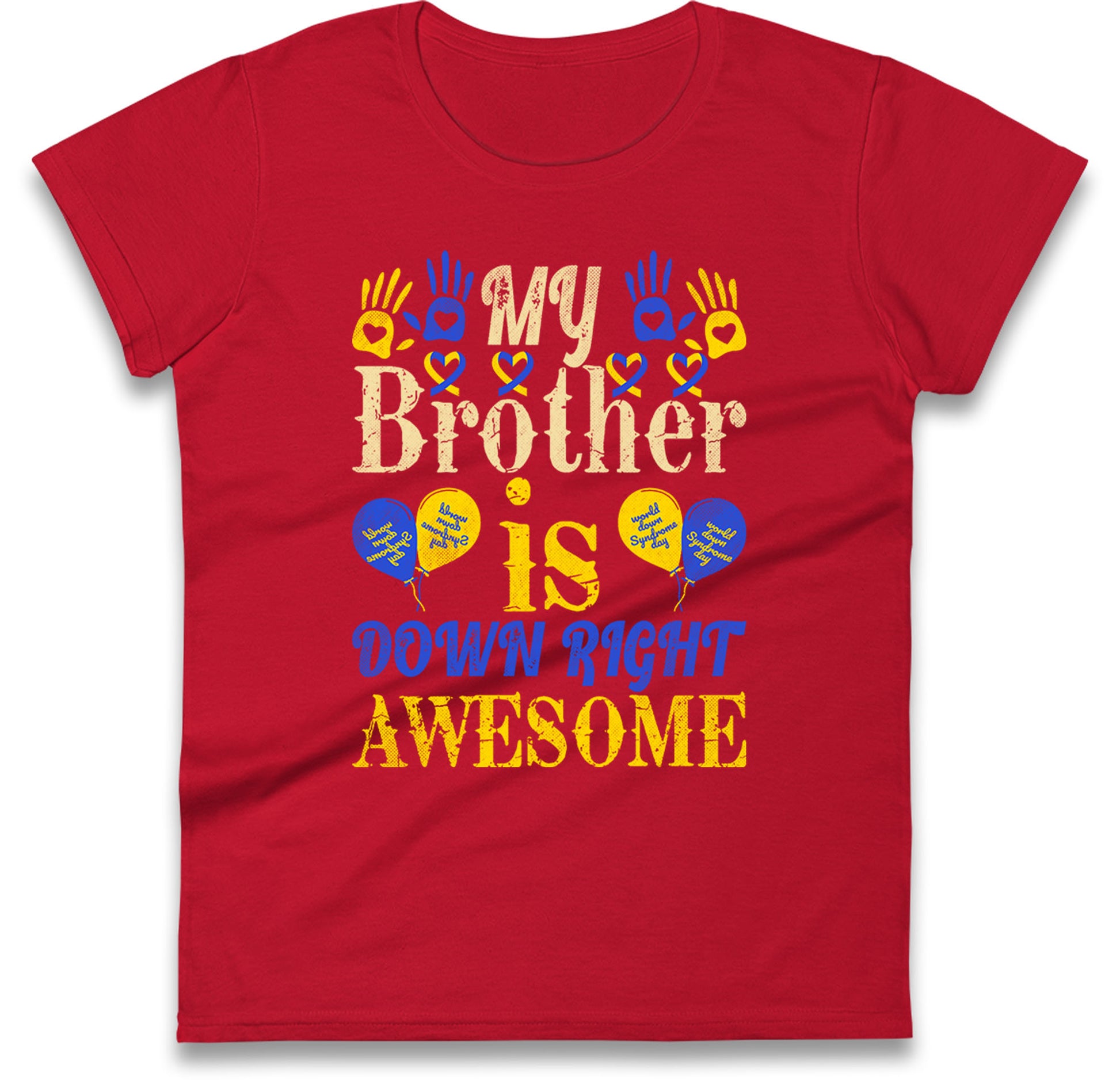 world down syndrome day womens t shirt