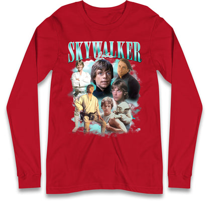 Luke Skywalker Star Wars Long Sleeve T Shirt