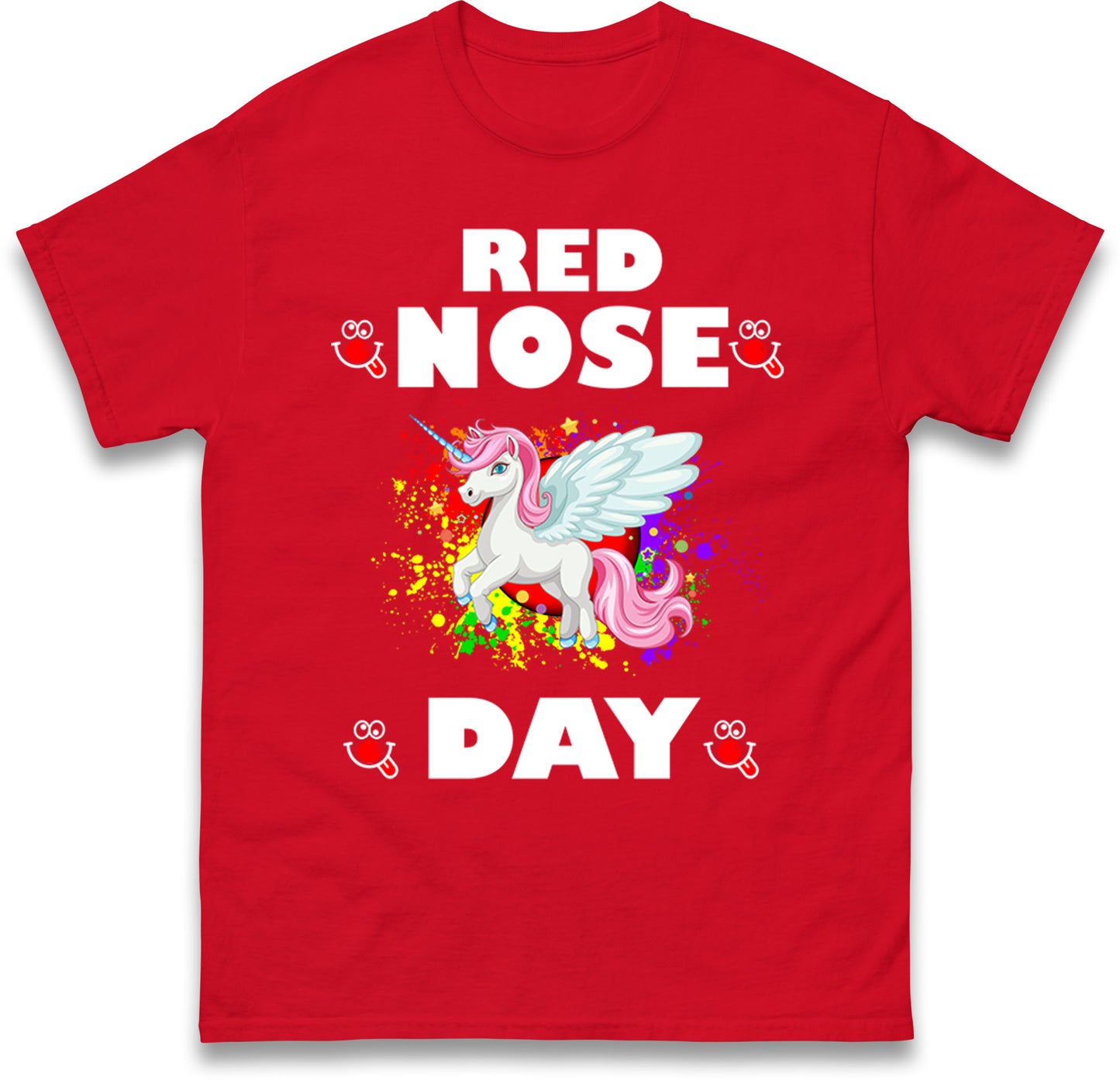 Unicorn Red Nose Day T Shirt