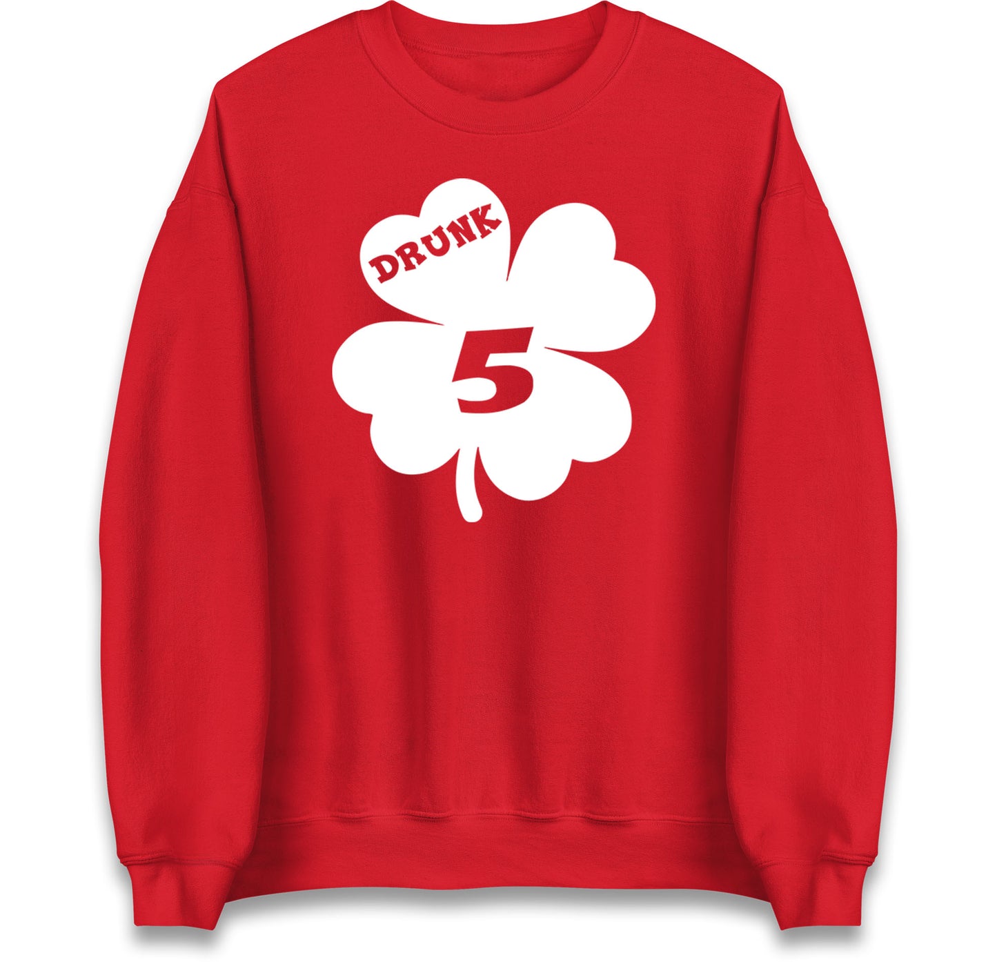 Drunk 5 St Patricks Day Jumper