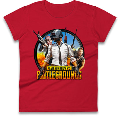 PUBG Battle Ladies T-Shirt