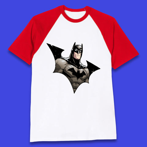 Batman Superhero DC Comics Batman Comic Book Fictional Character Baseball T Shirt