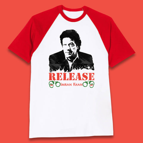Release Imran Khan Prisoner No 804 Behind You Skipper Stand With Imran Khan Pakistan Pride Of Nation Baseball T Shirt