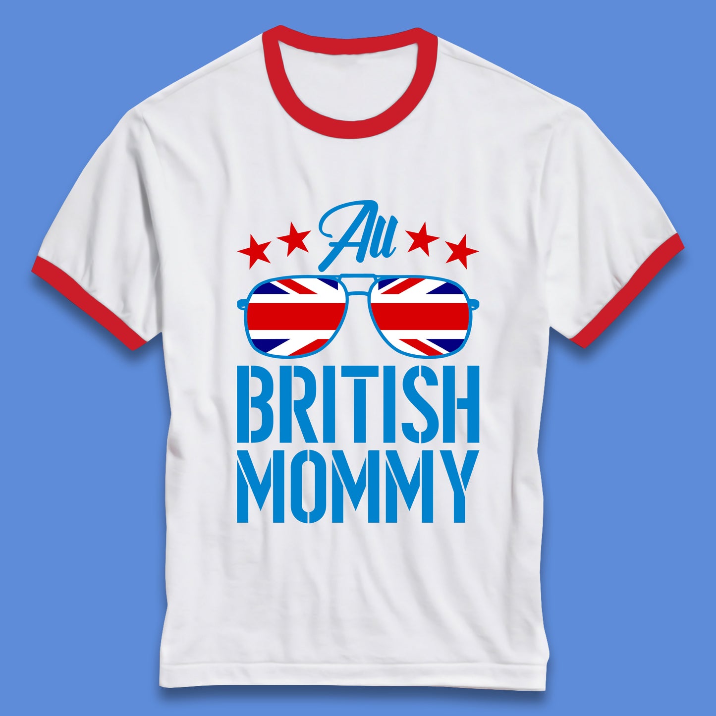British Mommy Ringer T-Shirt