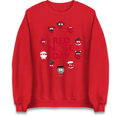 Red Nose Day Funny Noses Jumper