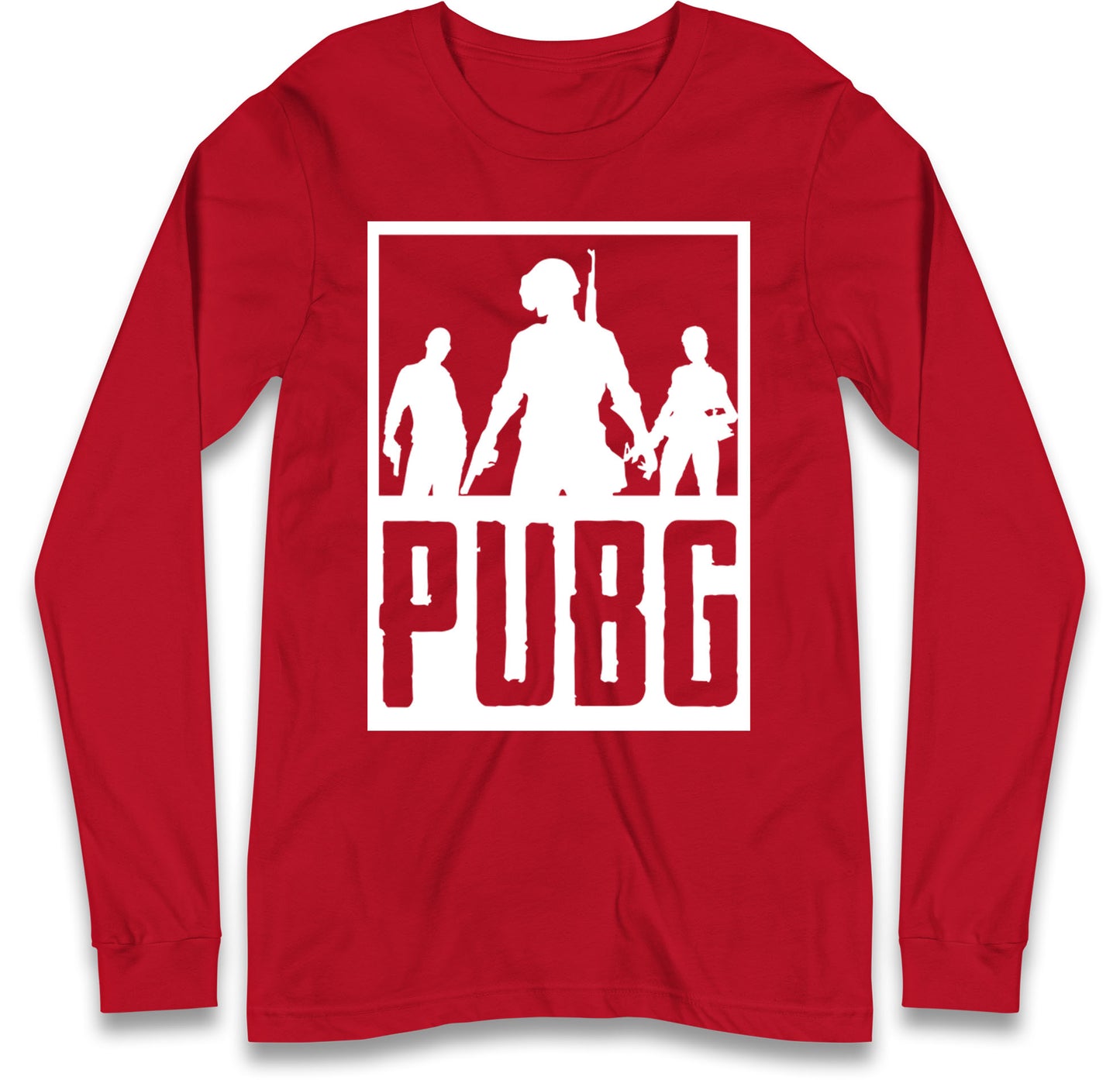 Pubg Players Long Sleeve T Shirt
