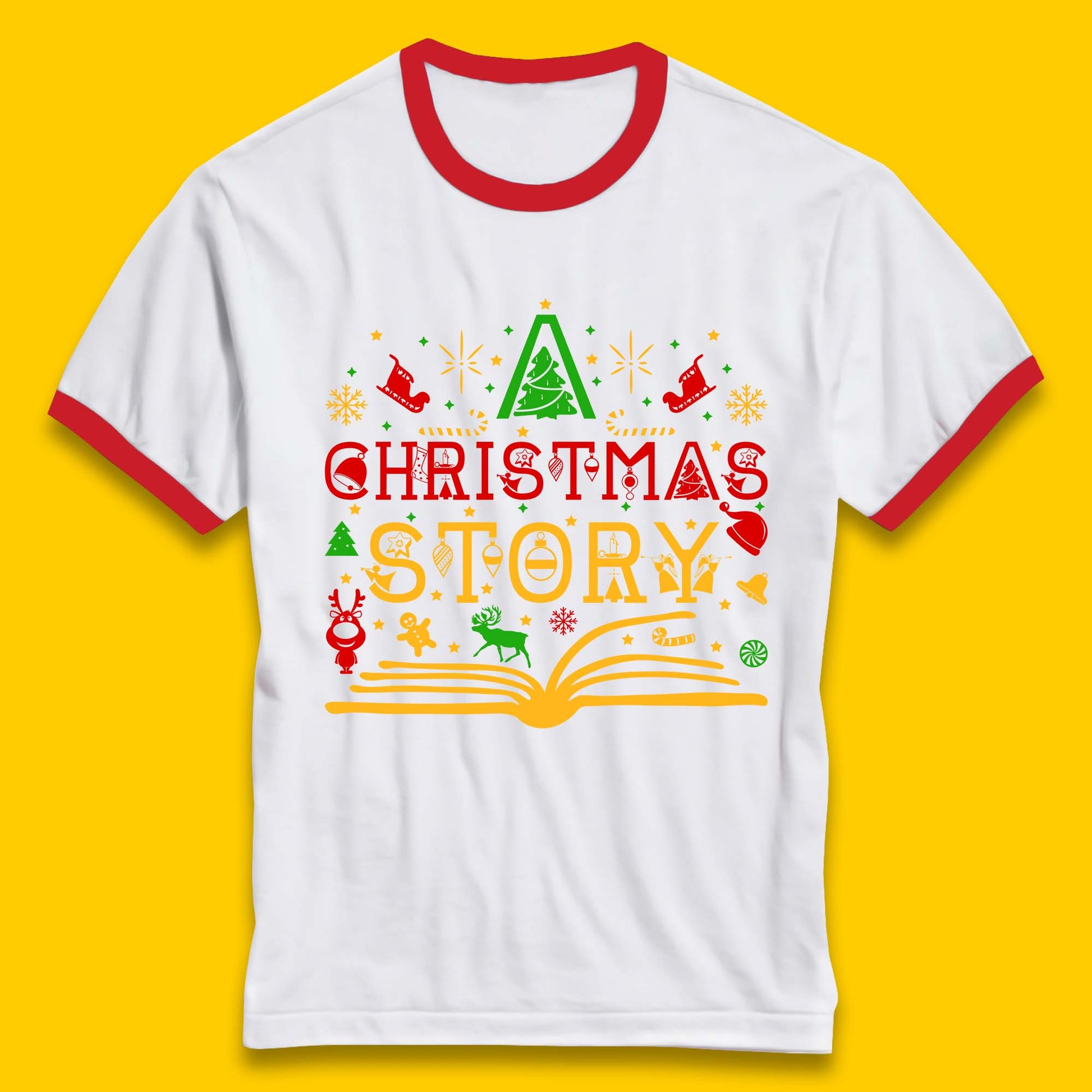 a christmas story ringer tee