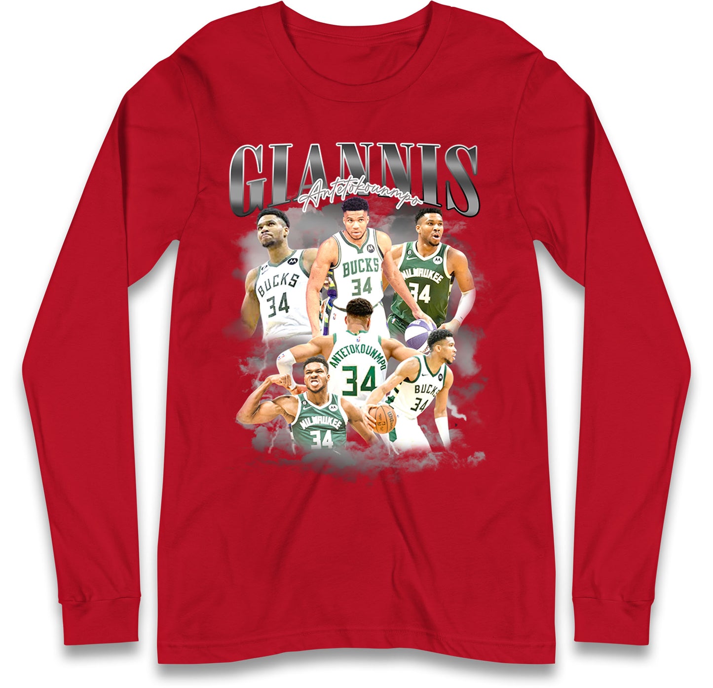 Giannis Antetokounmpo Long Sleeve T Shirt