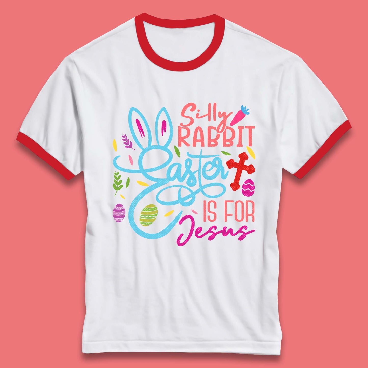Silly Rabbit Easter Ringer T-Shirt