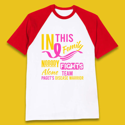 Paget's Disease Warrior Baseball T-Shirt