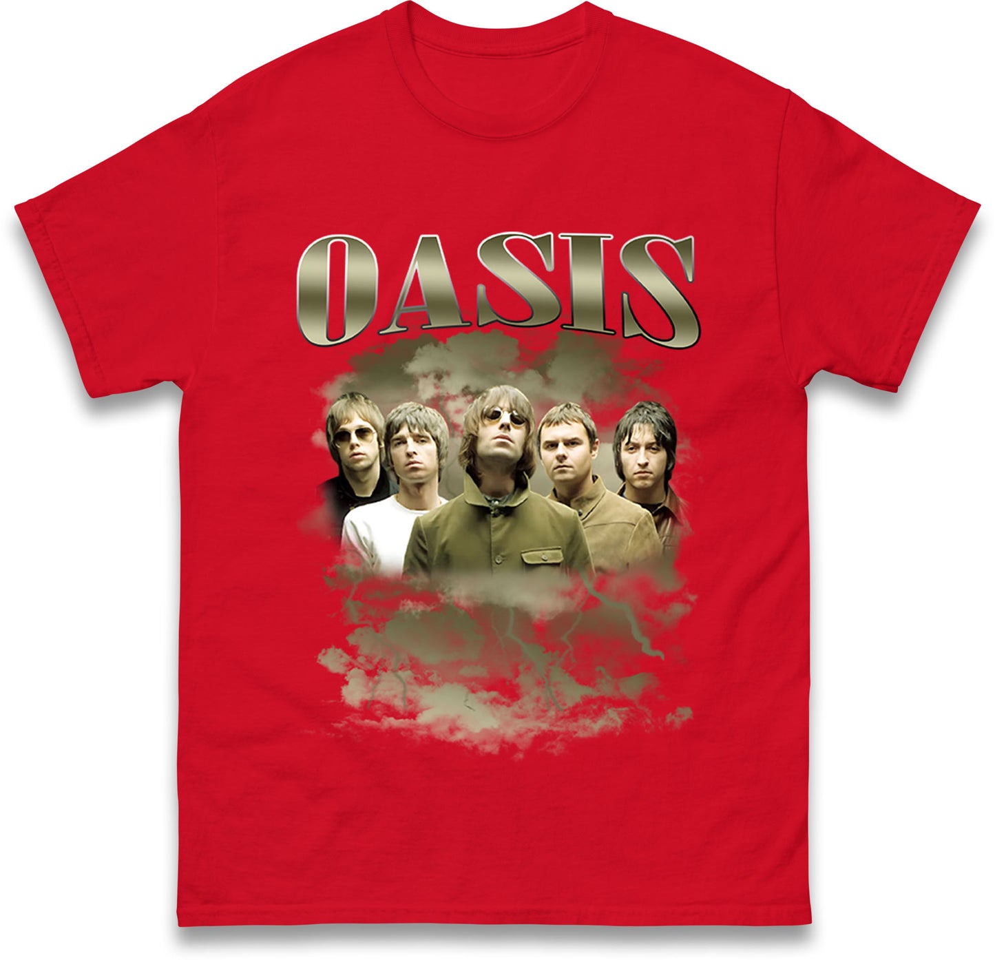 Oasis Band T Shirt Vintage