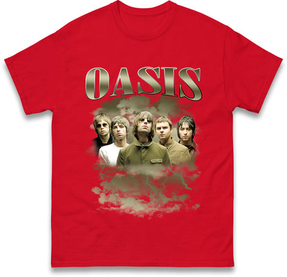 Oasis Band T Shirt Vintage