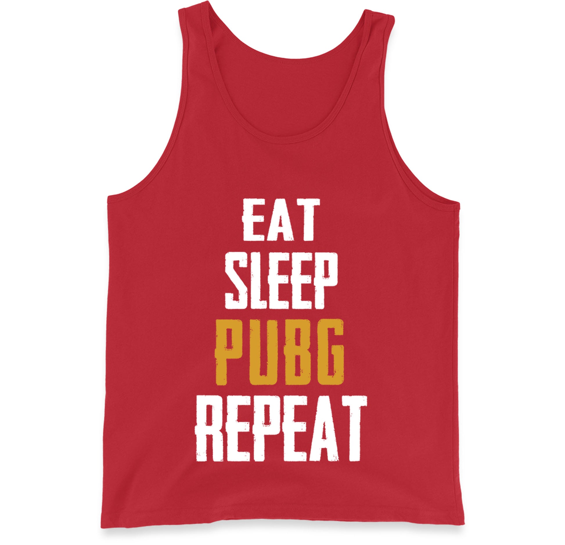 Eat Sleep Pubg Repeat Tank Top