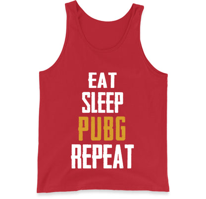 Eat Sleep Pubg Repeat Tank Top