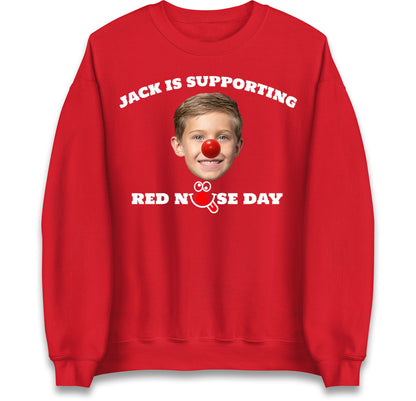 Supporting Red Nose Day Jumper