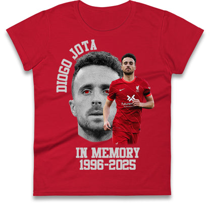 R.I.P Diogo Jota Ladies T Shirt