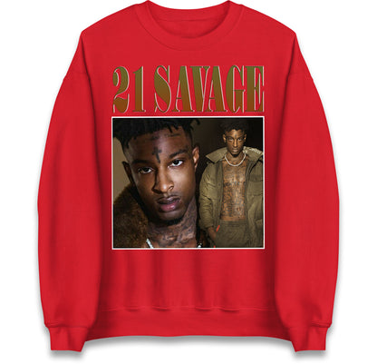 21 Savage Rapper Jumper