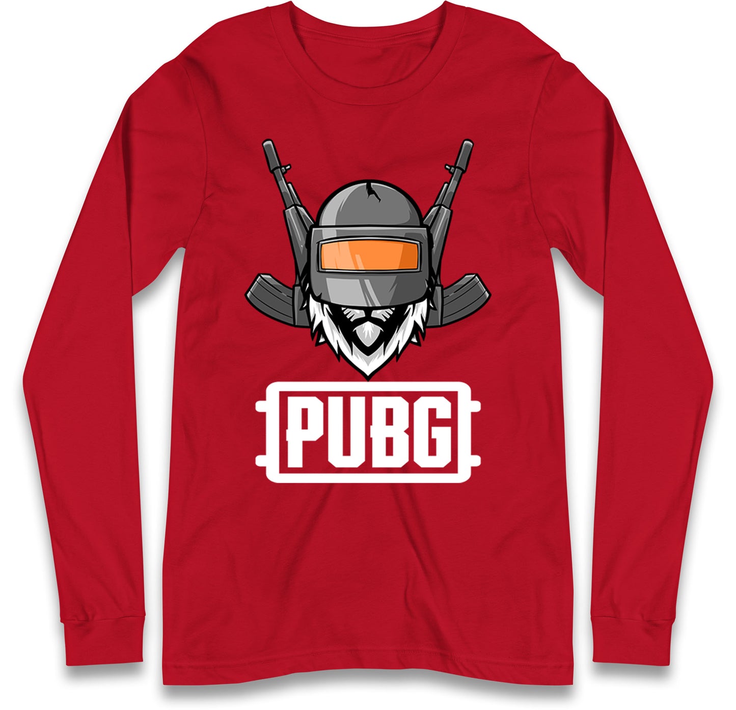 Pubg Helmet Long Sleeve T Shirt