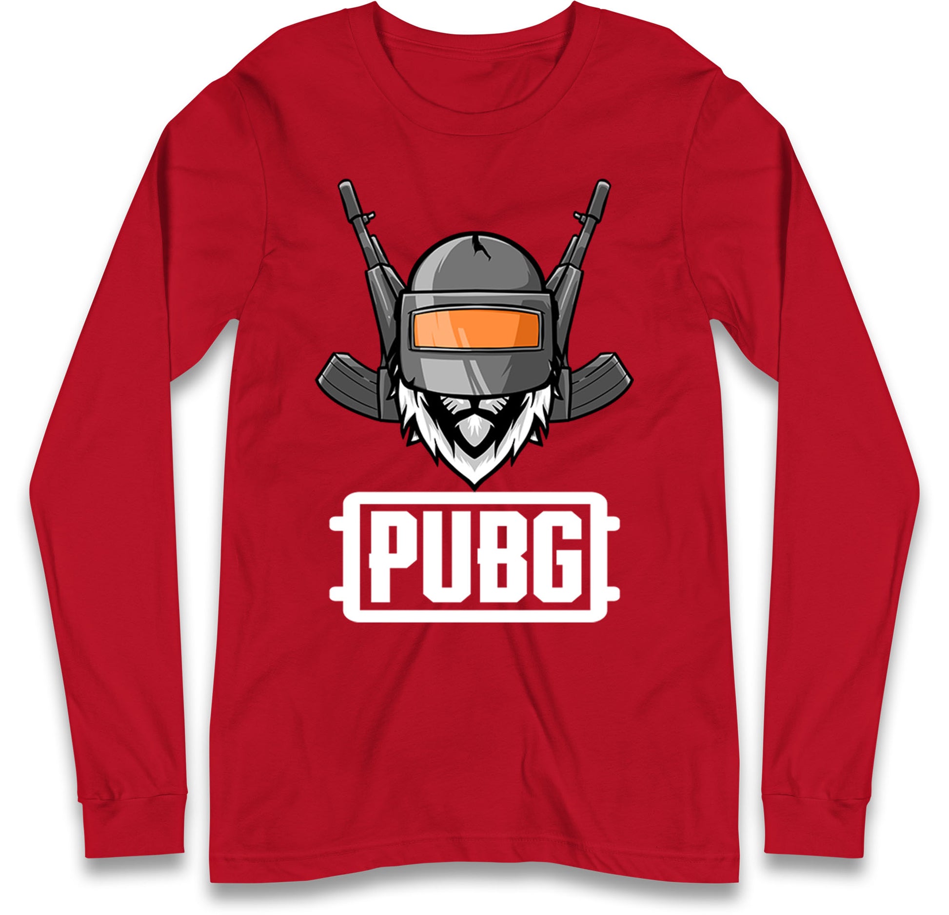 Pubg Helmet Long Sleeve T Shirt
