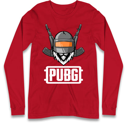 Pubg Helmet Long Sleeve T Shirt