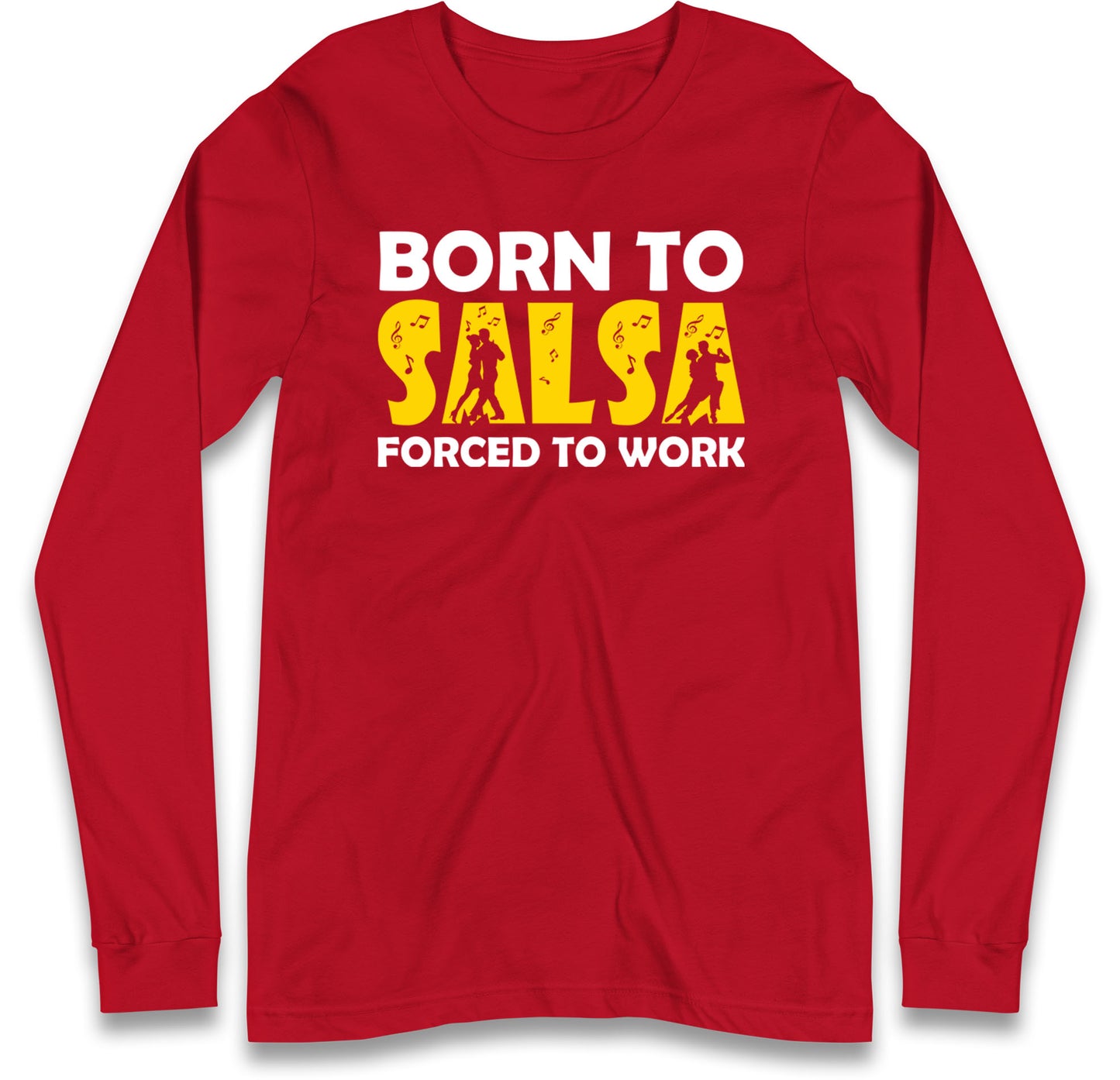 salsa dancing long sleeve t shirt