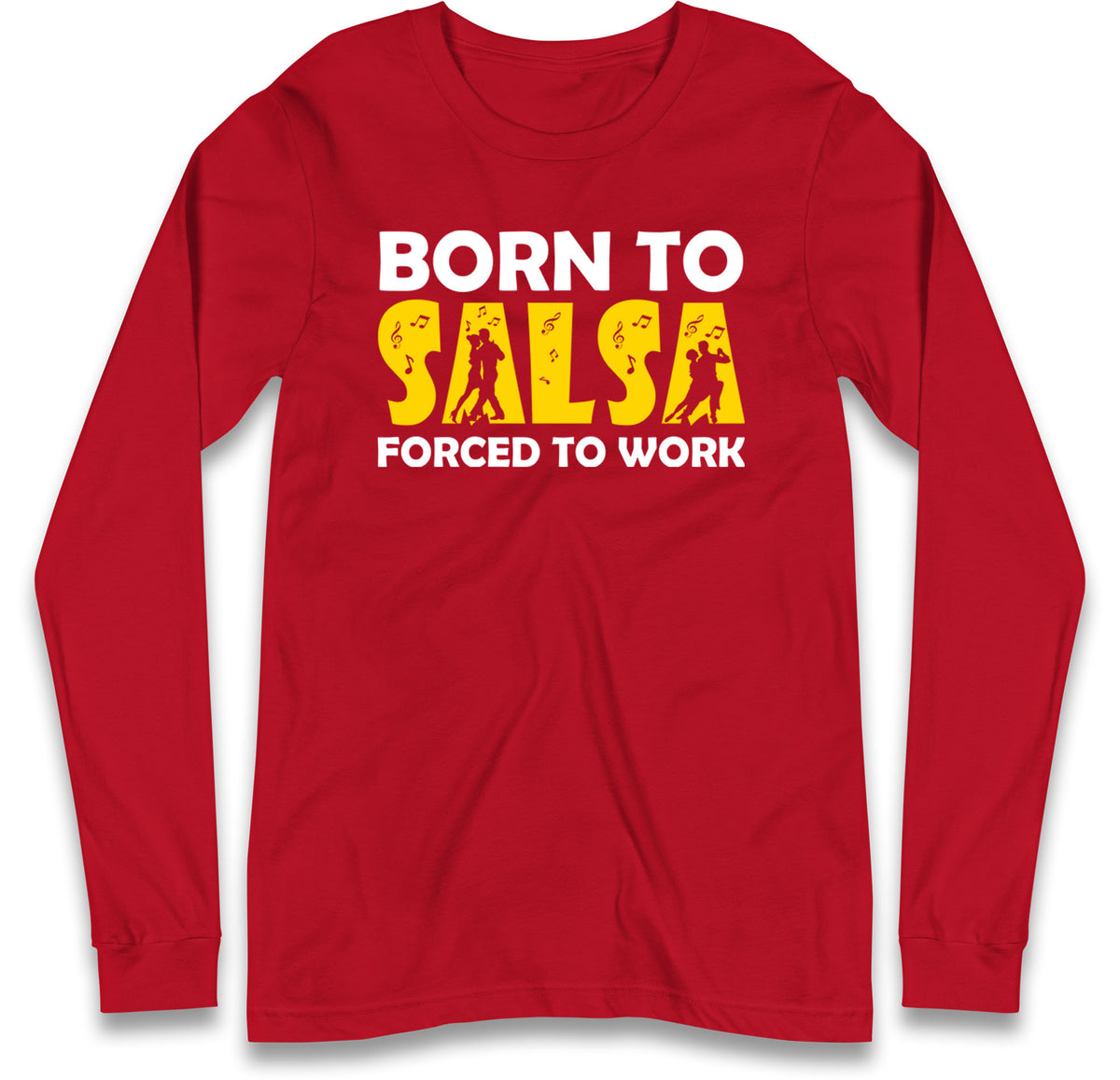 salsa dancing long sleeve t shirt