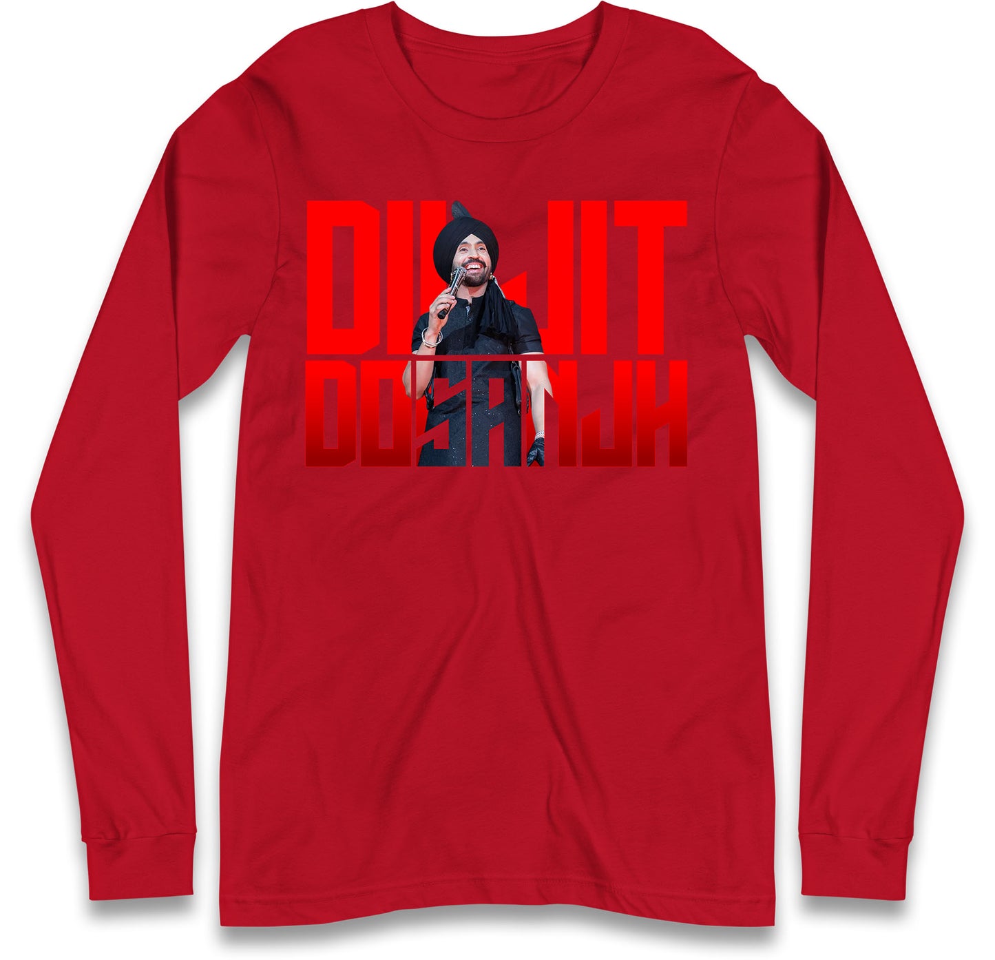 Diljit Concert Long Sleeve T Shirt