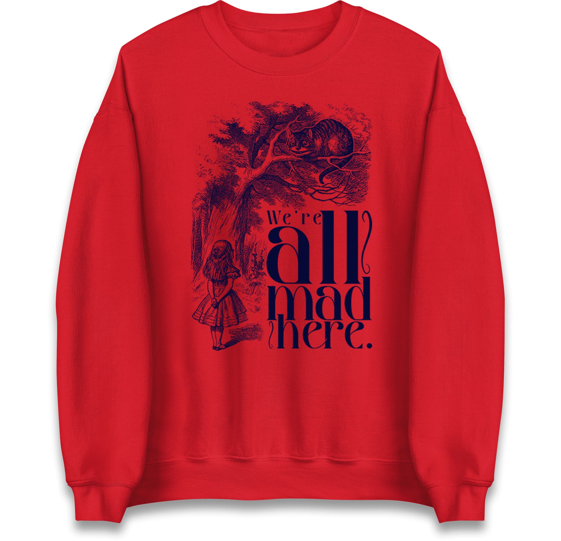 Alice And Cheshire Cat Jumper