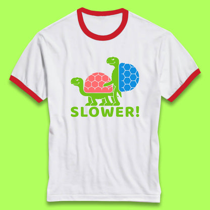 Sea Turtle Sex Tortoise Intercourse Animal Reproduction Funny Slower Offensive Ocean Life Lover Ringer T Shirt