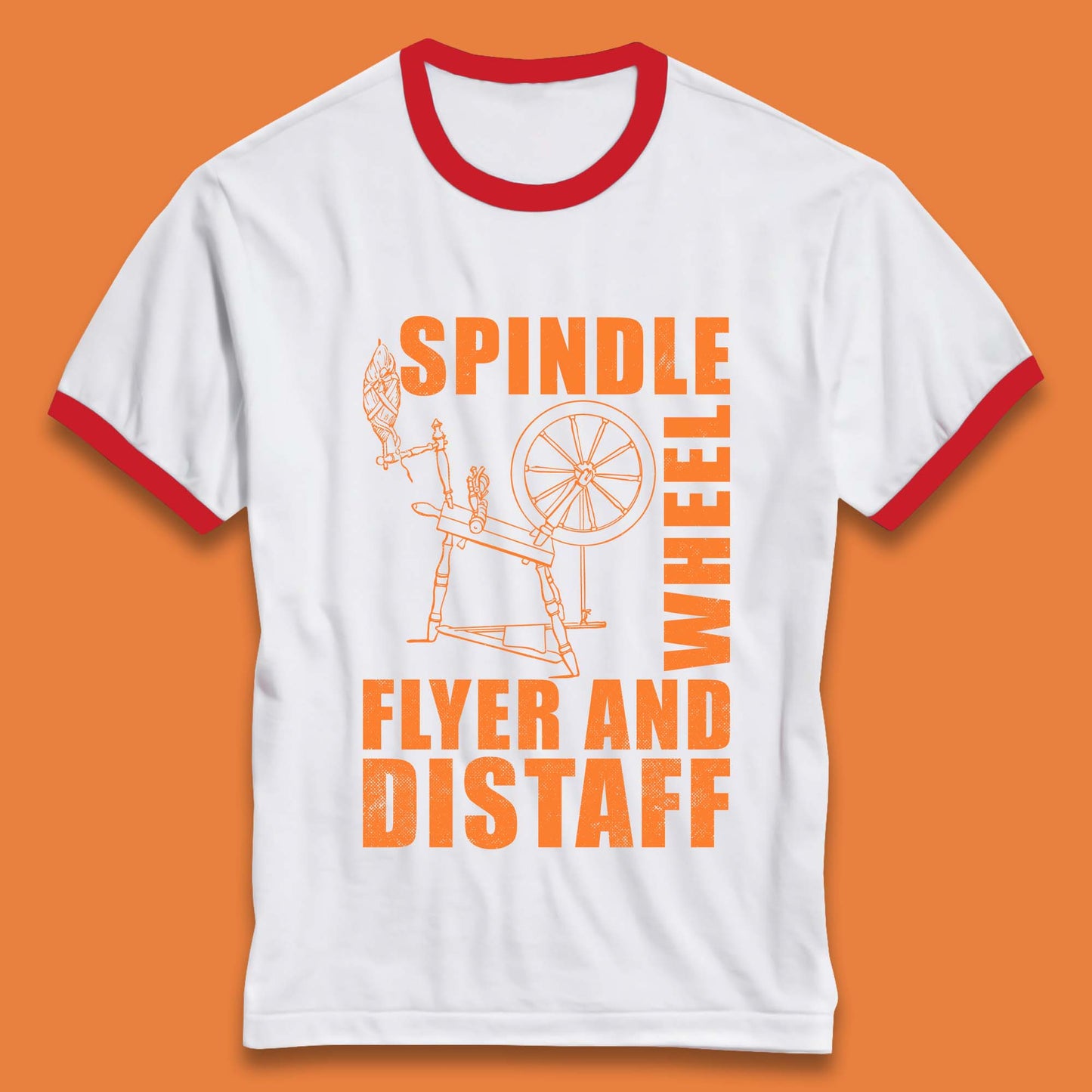 Spindle Wheel Ringer T-Shirt