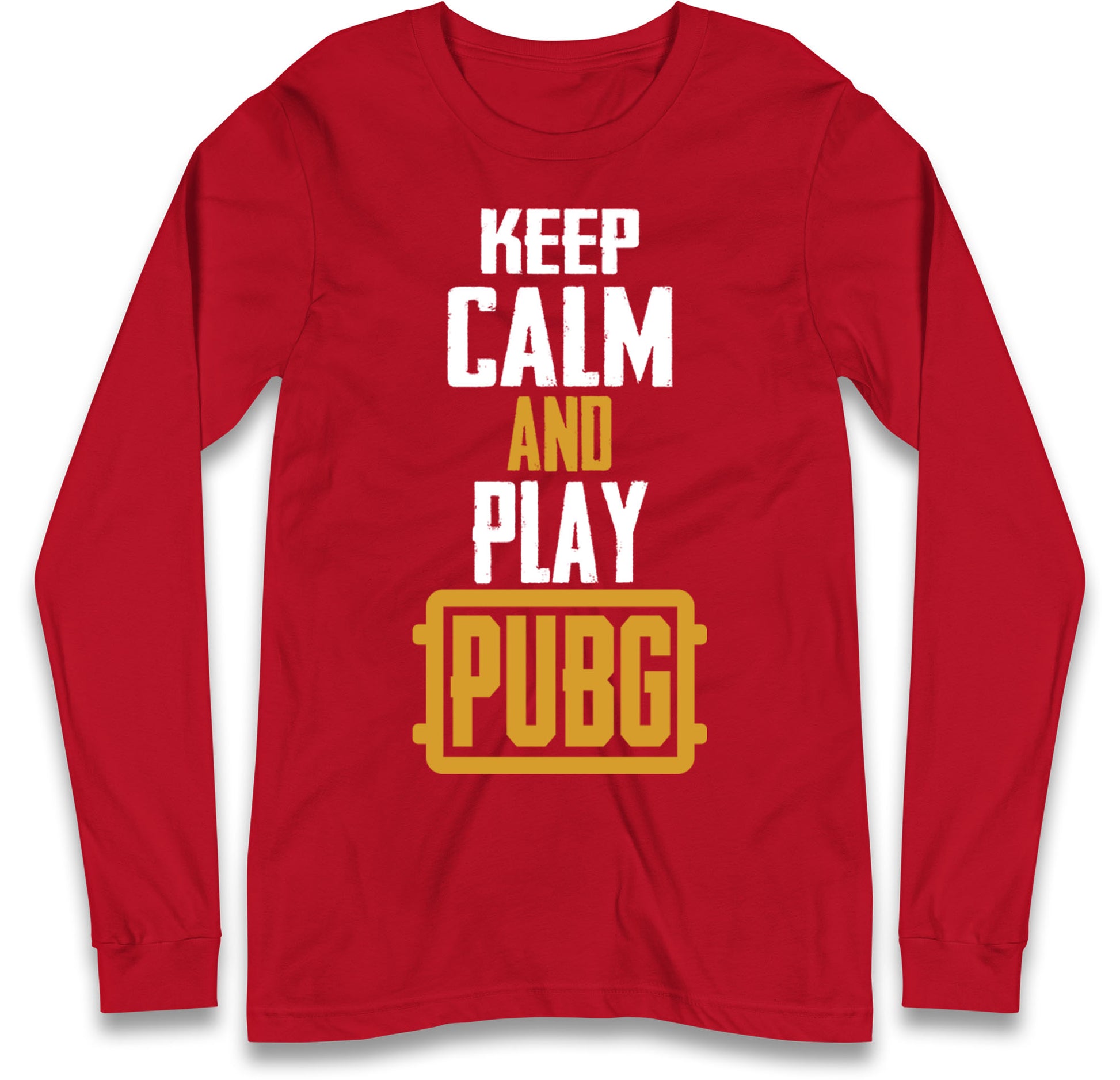 Keep Calm And Play Pubg Long Sleeve T Shirt