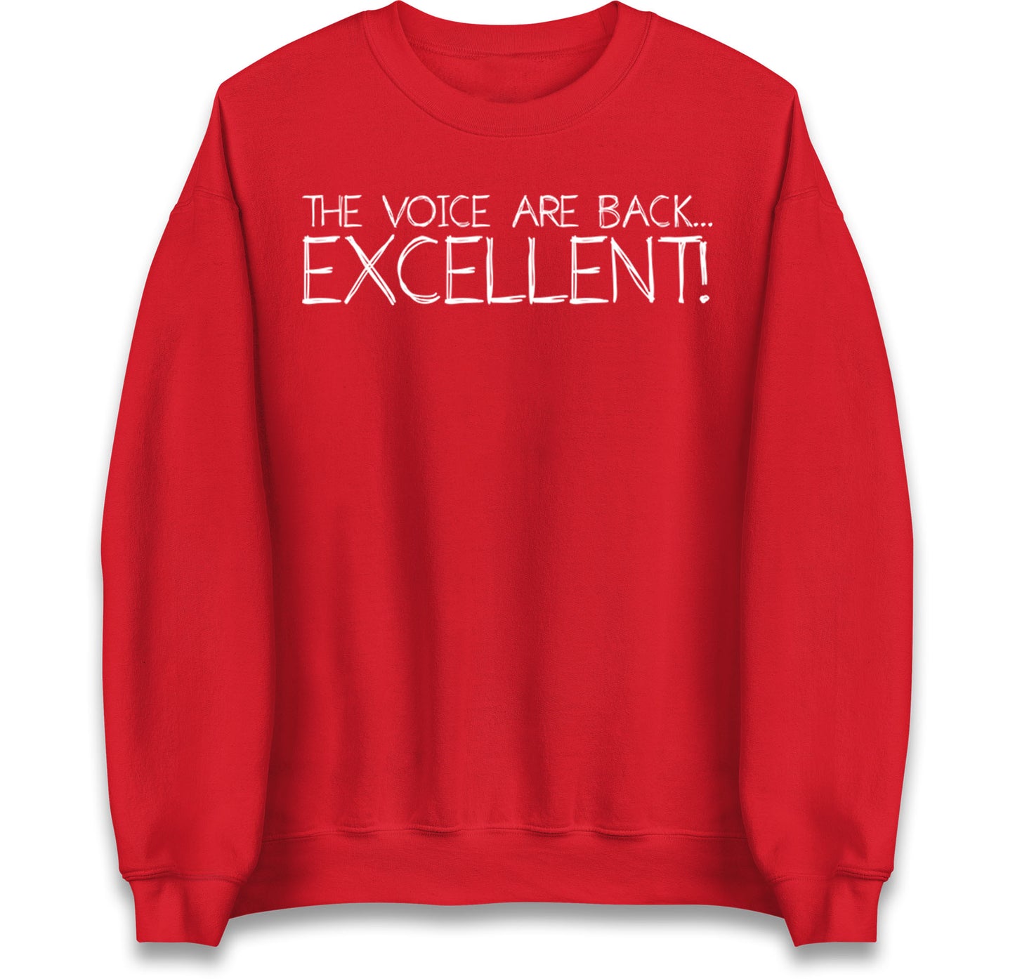 The Voice Are Back Excellent Jumper