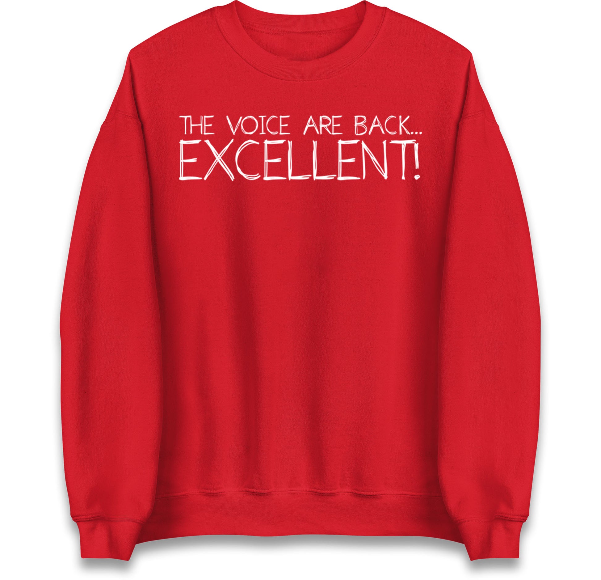 The Voice Are Back Excellent Jumper