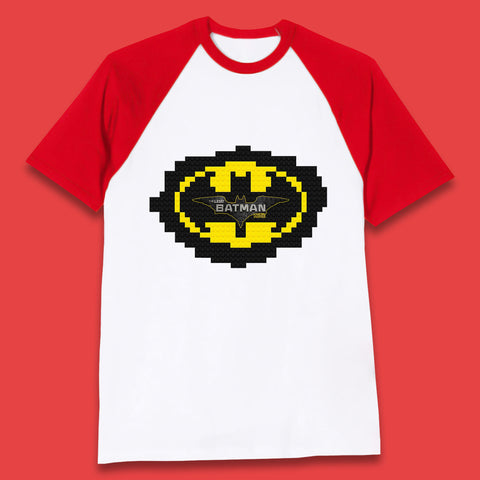 The Lego Batman Movie Superhero Building Bricks Block DC Comics Batman Master Builder Animated Superhero Comedy Film Baseball T Shirt