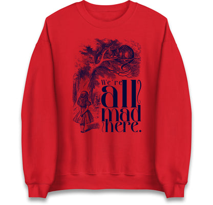 Alice And Cheshire Cat Jumper