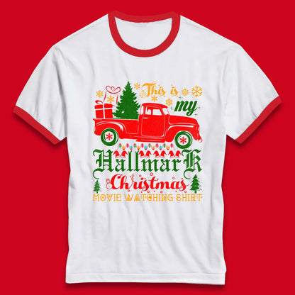 hallmark christmas movie ringer t shirt