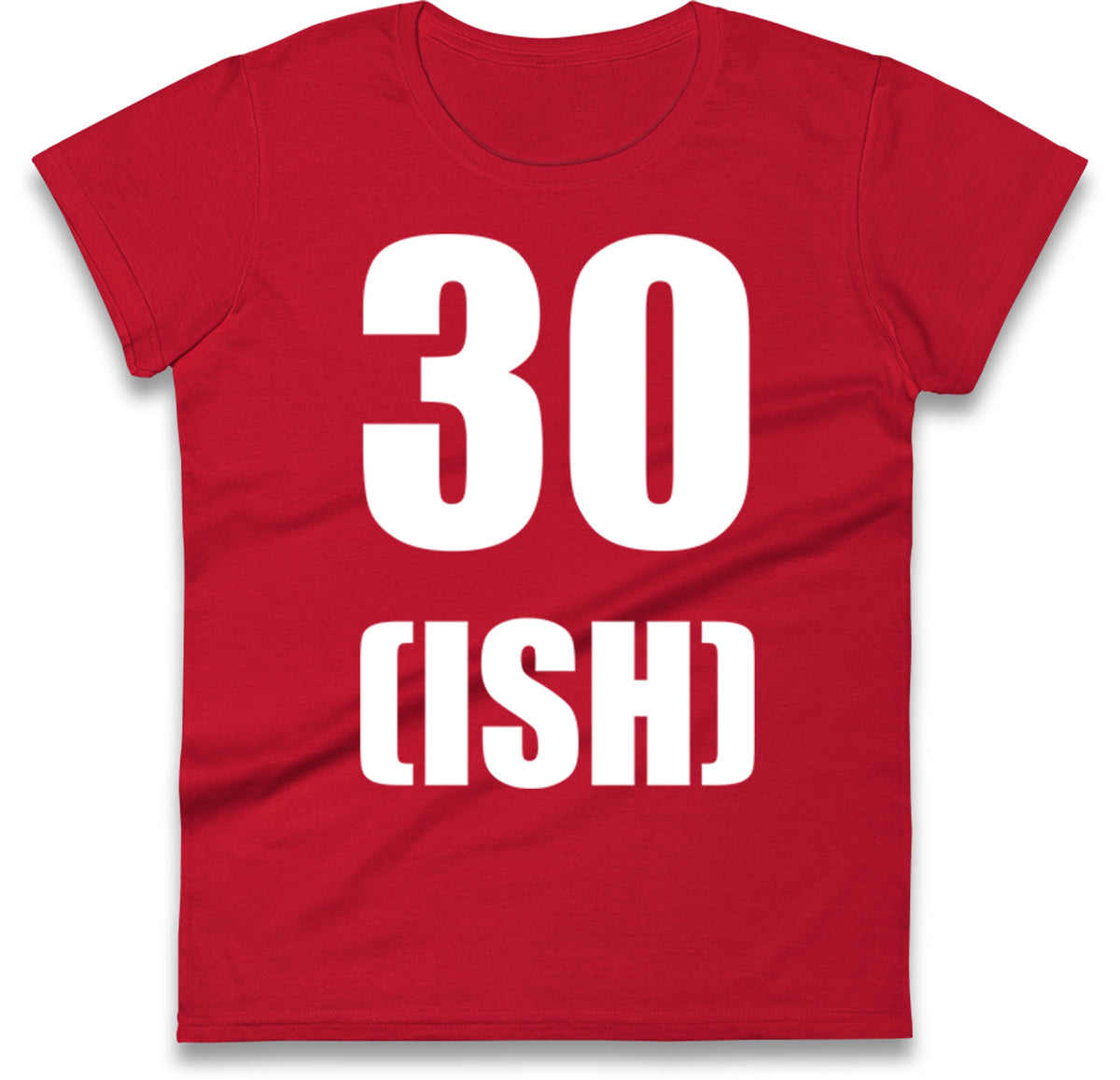 30 ISH Birthday Womens T Shirt