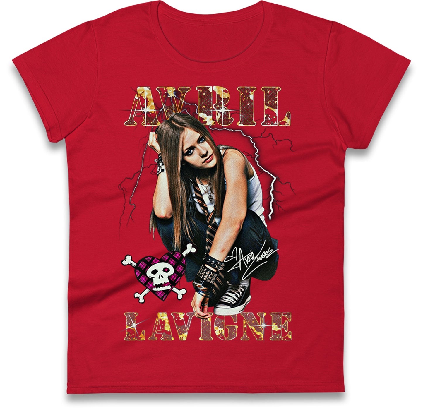 Avril Lavigne Ladies T Shirt