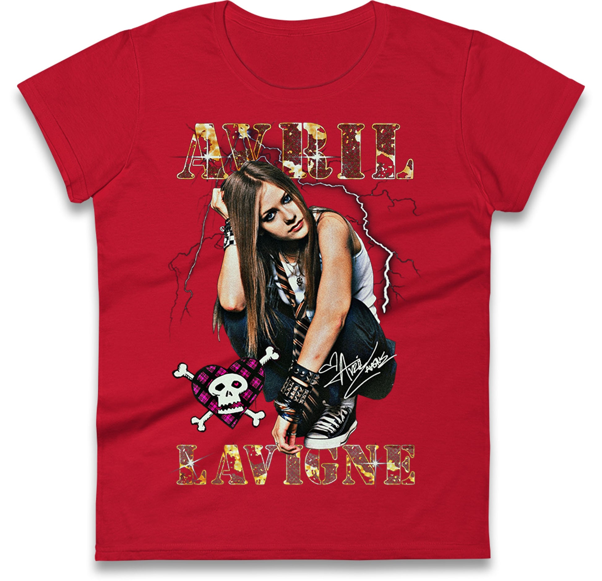 Avril Lavigne Ladies T Shirt