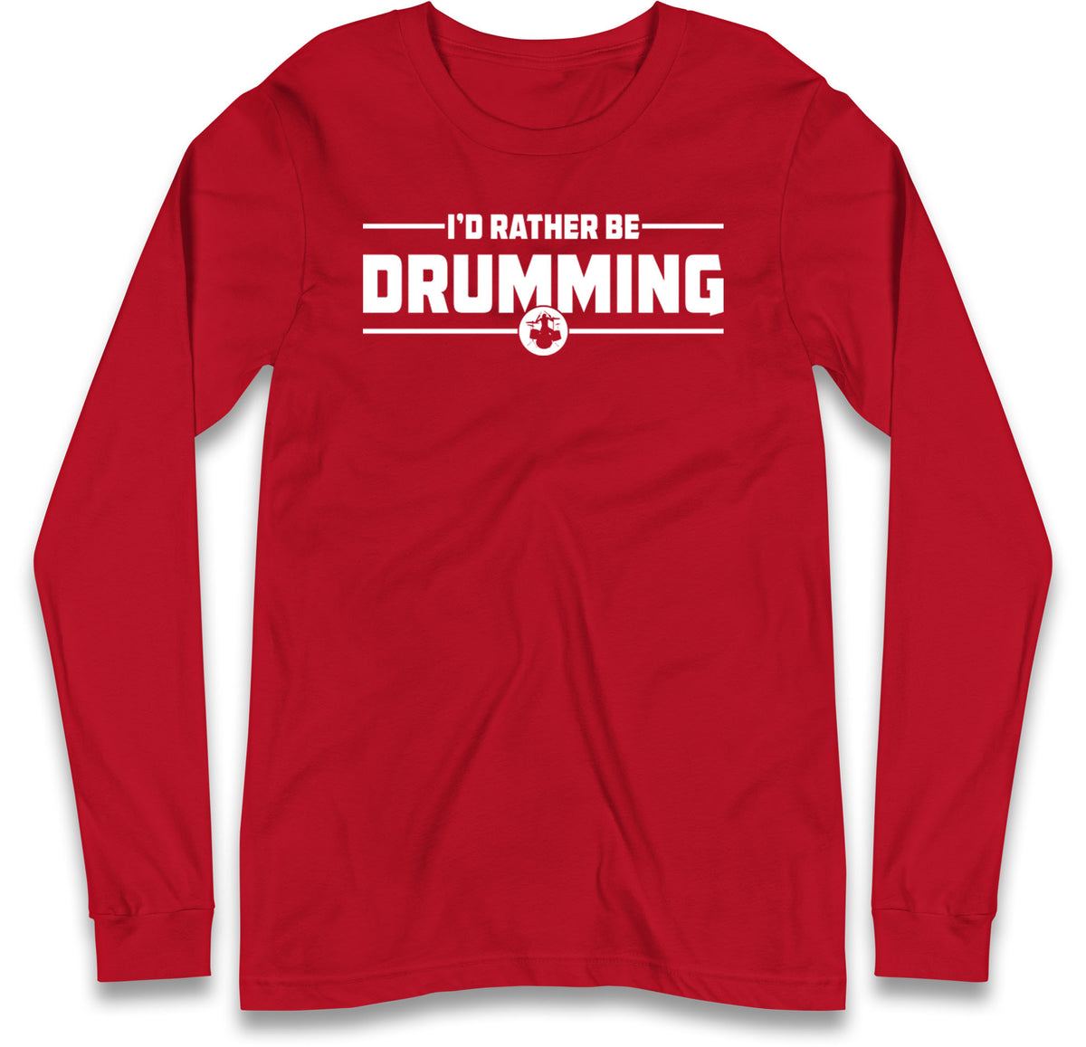 Drummer Long Sleeve T-Shirt