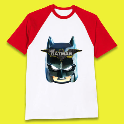 Lego Batman Head Lego Batman 3 Beyond Gotham The Lego Batman Movie DC Comics Baseball T Shirt