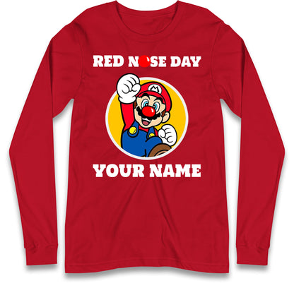 super mario long sleeve t shirt