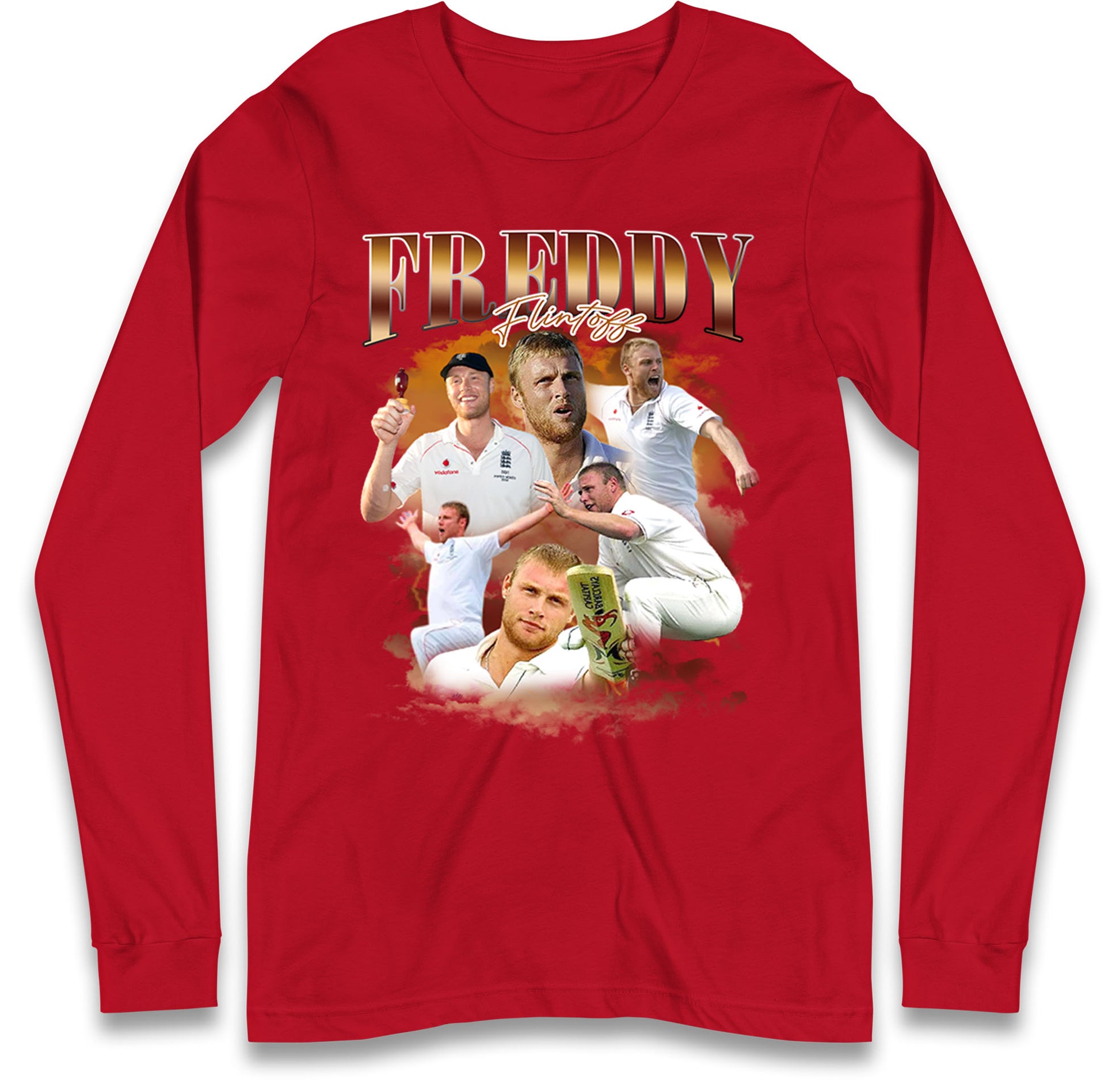 Andrew Flintoff Long Sleeve T Shirt