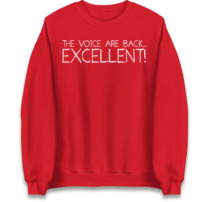The Voice Are Back Excellent Jumper