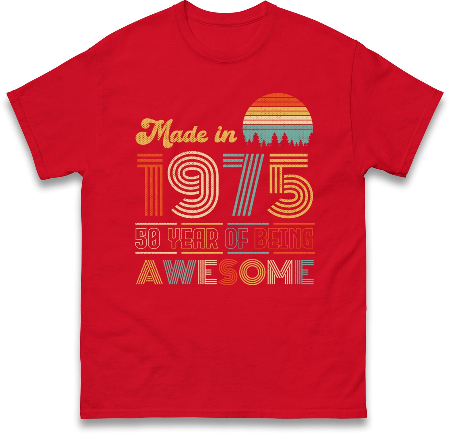 50th Birthday T Shirt Men